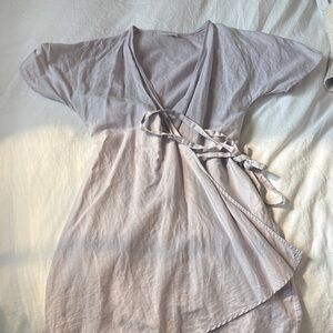 Babaton Lavender Wrap Dress